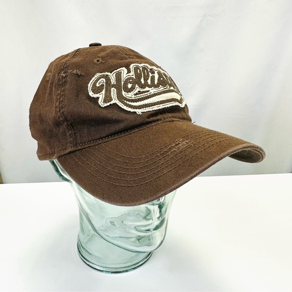 Vintage Hollister Y2K ball cap brown womens Retro